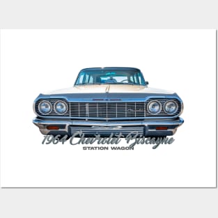 1964 Chevrolet Biscayne Station Wagon Posters and Art